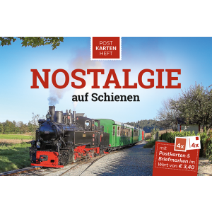 “Nostalgia on rails“ Postcard booklet 